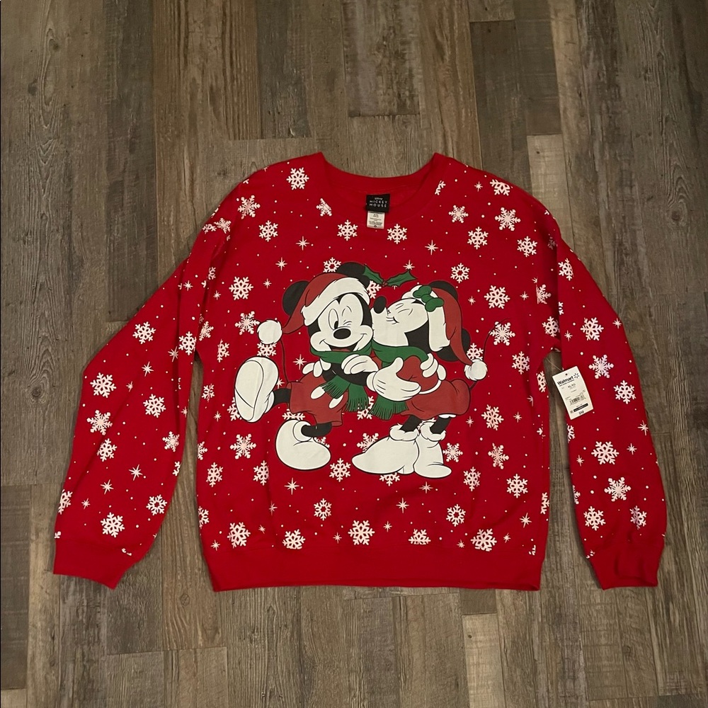 Disney Christmas Holiday sweatshirt size extra large